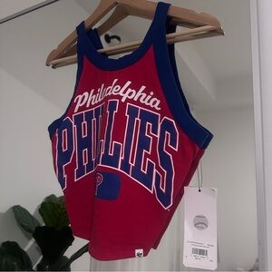 47 Brand Red Philadelphia Phillies Tank